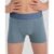 Cueca Boxer Cotton Mescla Colorido Infantil Azul Denin GG