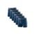 Kit 6 Cuecas Boxer Microfibra sem Costura Azul Diesel GG