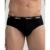 Cueca Slip Algodão Preto P