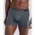 Cueca Boxer Microfibra sem Costura Jacquard Cinza Mescla Claro M