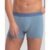 Cueca Boxer Cotton Mescla Colorido Azul Denin P