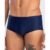 Sungão Liso com Vivo Lateral Plus Size Azul Marinho XGG