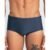 Sungão Liso com Vivo Lateral Plus Size Cinza Chumbo XGG