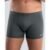 Cueca Boxer Lisa Microfibra Cinza Chumbo G