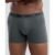 Cueca Boxer Cotton Cinza Chumbo M
