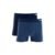 Kit 2 Cuecas Boxer Microfibra Azul Escuro P