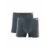 Kit 2 Cuecas Boxer Microfibra Cinza Chumbo GG