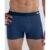 Cueca Boxer Microfibra Risca de Giz Azul Escuro M