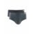 Kit 2 Cuecas Slip Microfibra Cinza Chumbo P