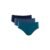 Kit 3 Cuecas Slip Algodão Azul Petróleo P