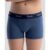 Cueca Boxer Algodão Lisa Infantil Azul Jeans Escuro PP