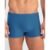 Sunga Boxer Lisa com Vivo Lateral Azul Turquesa Escuro GG