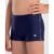 Sunga Boxer Lisa com Vivo Lateral Infantil Azul Marinho P