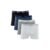 Kit 4 Cuecas Boxer Cotton Cinza Mescla Claro P