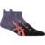 Meia ASICS Light Mesh Ankle – Unissex – Roxo/Preto