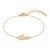 Pulseira Feminina Lacoste Crocodilo Metal Rosé – 2040048