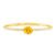 Pulseira Ouro Amarelo Citrino e Diamantes