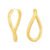 Argola Ouro Amarelo 4,2 cm