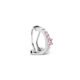 Piercing de Pressão Life Fresh Prata Rosa