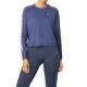 Camiseta ASICS SMSB de manga comprida – Feminina – Azul