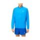 Camiseta ASICS Icon 1/2 Zip de Manga Longa – Masculina – Turquesa