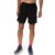 Shorts ASICS Road 2-N-1 7In – Masculino – Preto/Cinza