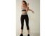 Calça Legging Capri In Action Em Algodão Orgânico – Preto