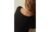 Blusa De Manga Curta Em Algodão Supima Ultrafresh Com Barra Forrada – Preto