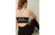 Top Brassiere Almofadado In Action Com Interior Em Algodão Supima – Preto