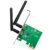 Placa de Rede Wi-Fi PCI Express TP-Link TL-WN881ND – 300Mbps 2 Antenas Acompanha espelho Low