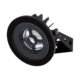 Projetor Aluminio Preto Led 16w 2700k Ip67 Flat Out