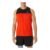 Camiseta Regata ASICS – Masculino – Vermelha com Preto