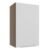 Armário Aéreo Madesa Stella 40 Cm 1 Porta Rustic/Branco Marrom