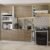 Cozinha Completa Madesa Stella 290002 Com Armário E Balcão Branco/Rustic Marrom