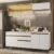 Cozinha Completa Madesa Reims 190001 Com Armário E Balcão Branco Branco
