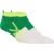 Meia ASICS – Unissex – Branca com Verde