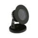 Projetor Aluminio Preto Led 8w 2700k Ip67 Flat Out