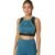 Top ASICS – Feminino – Azul e Preto