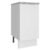 Balcão Madesa Stella 40 Cm 1 Porta – Branco Branco