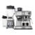 Kit Liquidificador Active Sense e Cafeteira Espresso Oster -127V