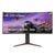 Monitor Gamer LG UltraGear Curvo 34” WQHD UltraWide 3440×1440 160Hz 1ms (MBR) HDR10 AMD FreeSync HDMI 34GP63A-B – 34GP63A-B
