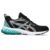 Tênis ASICS GEL-Quantum 90 IV – Feminino – Preto com Branco e Turquesa