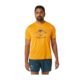 Camiseta ASICS Fujitrail™ – Masculina – Laranja com Cinza