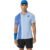 Camiseta ASICS Match Actibreeze™ – Masculina – Azul com Branco