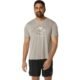 Camiseta ASICS Fujitrail™ – Masculina – Cinza com Branco