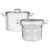 Jogo Cozi Pasta Tramontina Brava Inox 2 Peças 24Cm Inox