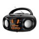 Rádio Portátil Mondial Boom Box Bx-19 Rádio Fm Bluetooth E Entrada Usb Preto/Laranja ¿ Bivolt