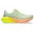 Tênis ASICS Novablast 4 Paris – Masculino – Cinza com Verde e Laranja