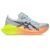 Tênis ASICS Superblast 2 Paris – Unissex – Cinza com Verde e Laranja