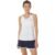 Camiseta Regata ASICS – Feminino – Branca com Azul Marinho